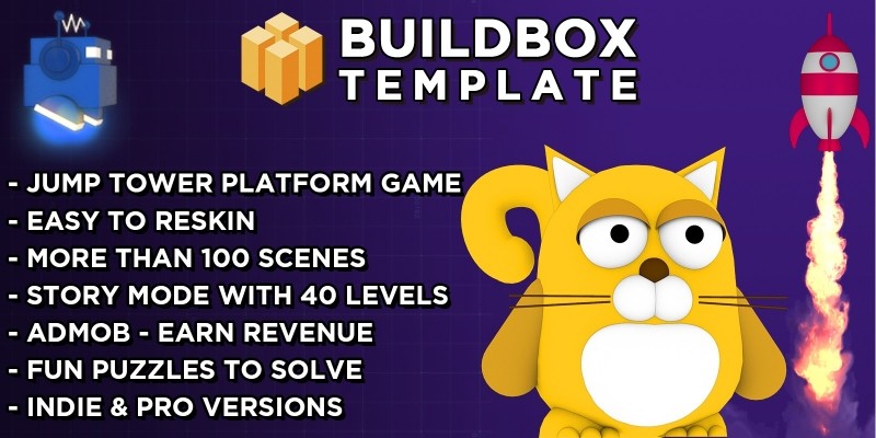 Cool Cat Buildbox Template