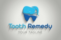Blue Teeth Dentist Logo Design Screenshot 1