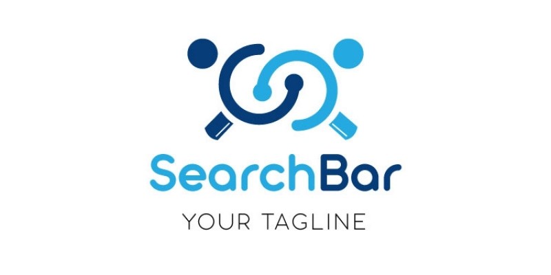 Magnifying Glass Search Logo