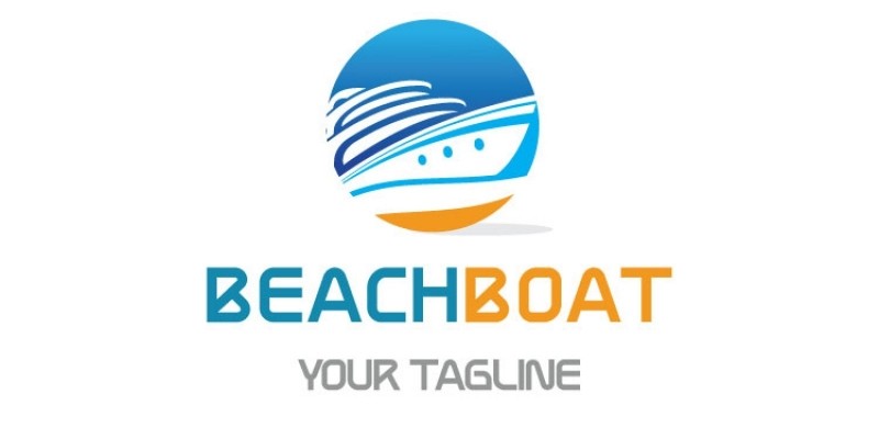 Ship Boat Logo Design 