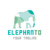 Elephant Vector Logo Design 