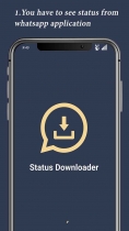 Status Downloader For Whatsapp - Android Code Screenshot 1