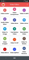 Video Editor And Video Maker Android Source Code Screenshot 1