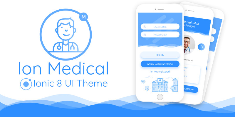 Ion Medical - Ionic 4 Medical Center UI Theme