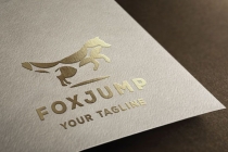 Fox Shape Logo Design  Screenshot 1
