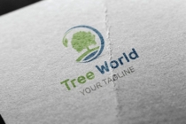 Tree Circle Logo Design  Screenshot 1