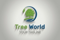 Tree Circle Logo Design  Screenshot 2