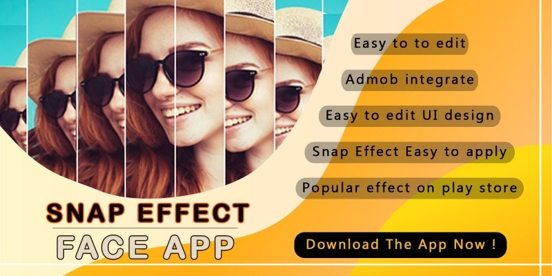 Crazy Snap Face Effect Android Source Code