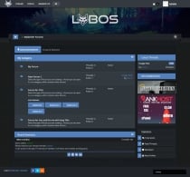 Lobos - MyBB Responsive Theme Screenshot 1
