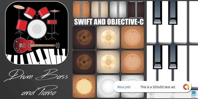 Drum And Bass App For iPhone With AdMob Banner
