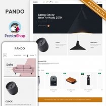 Pando - PrestaShop Theme Screenshot 2