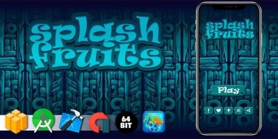 Splash Fruits - Buildbox Template 