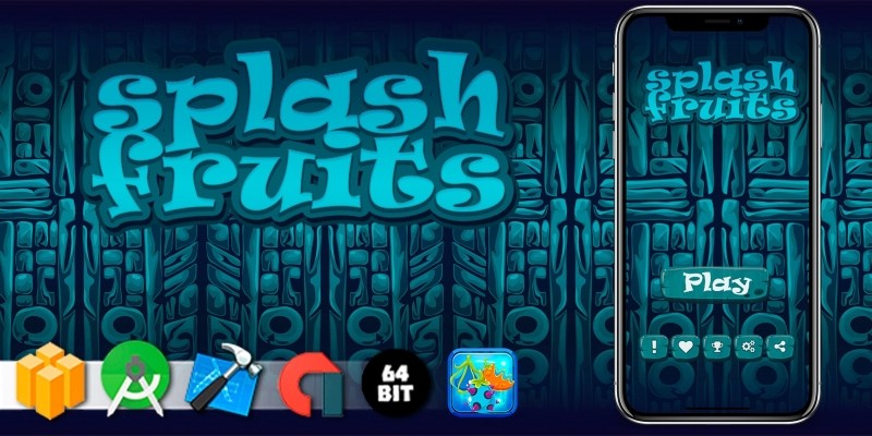 Splash Fruits - Buildbox Template 