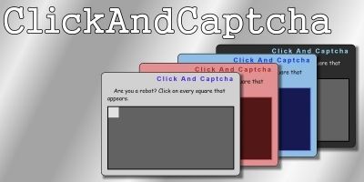 clickAndCaptcha Script