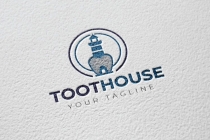 Teeth House Shape Logo  Screenshot 1
