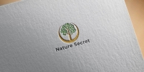 Nature Secret Logo Template Screenshot 1