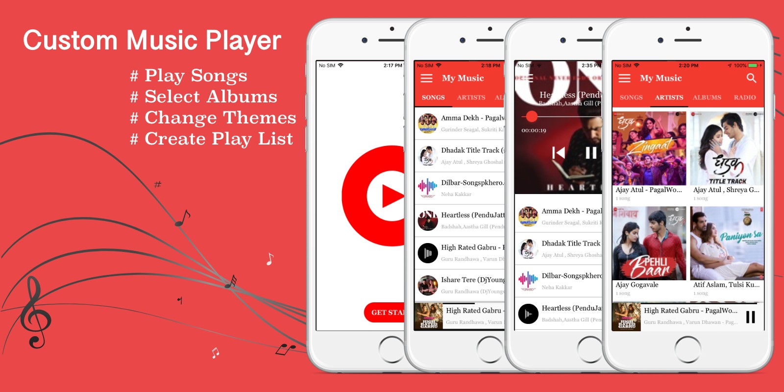 Music Player - iPhone App Template