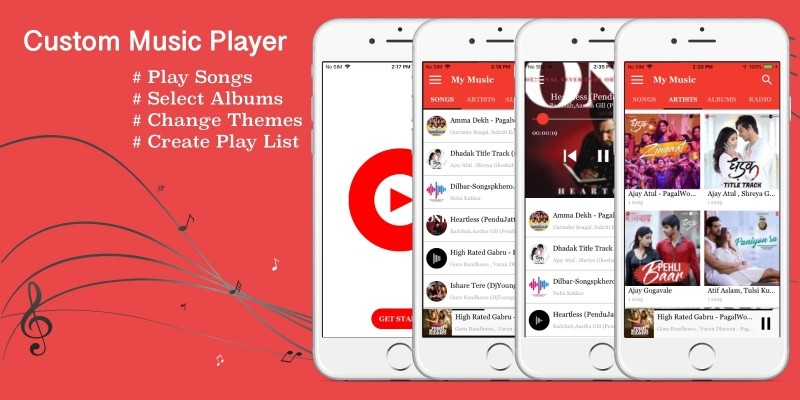 Music Player - iPhone App Template