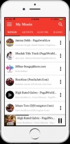 Music Player - iPhone App Template Screenshot 2