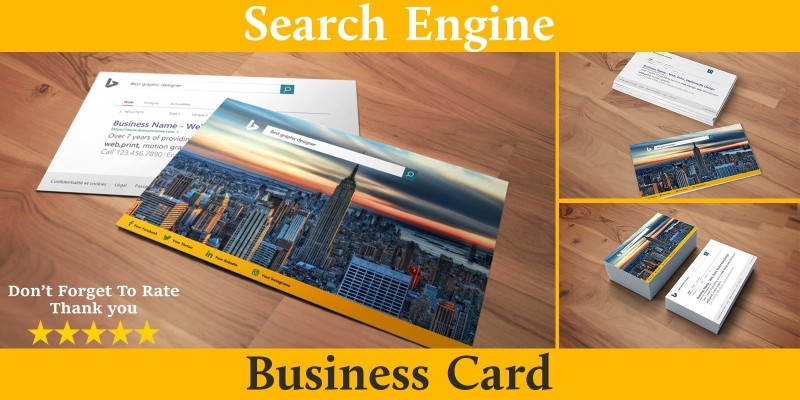 Search Engine Business Card 