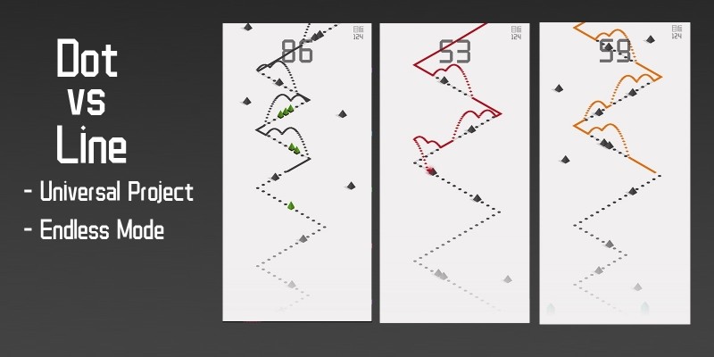 Dot vs Line - Buildbox Template