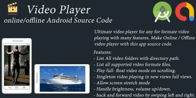 Video Player - Android App Template