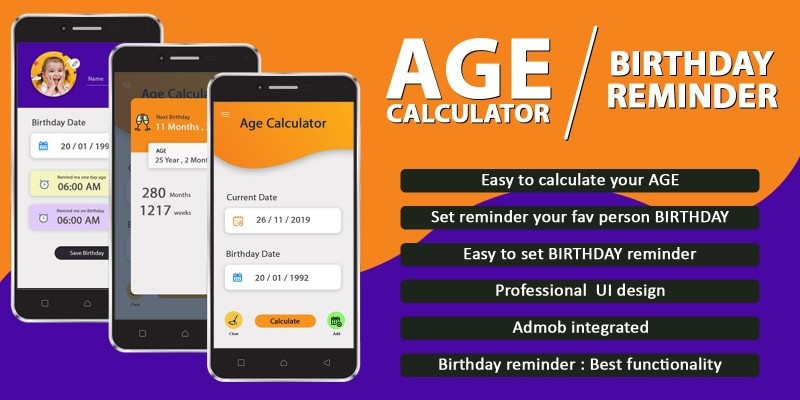 Age Calculator - Android App Template