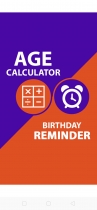 Age Calculator - Android App Template Screenshot 1
