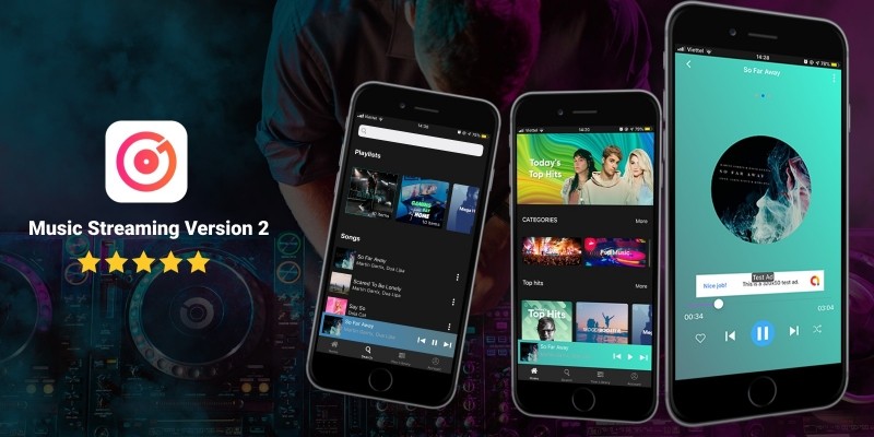 Music Streaming iOS App Template