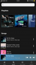 Music Streaming iOS App Template Screenshot 11