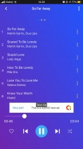 Music Streaming iOS App Template Screenshot 13