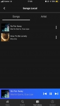 Music Streaming iOS App Template Screenshot 22