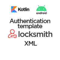 Android Authentication  XML UI Kit