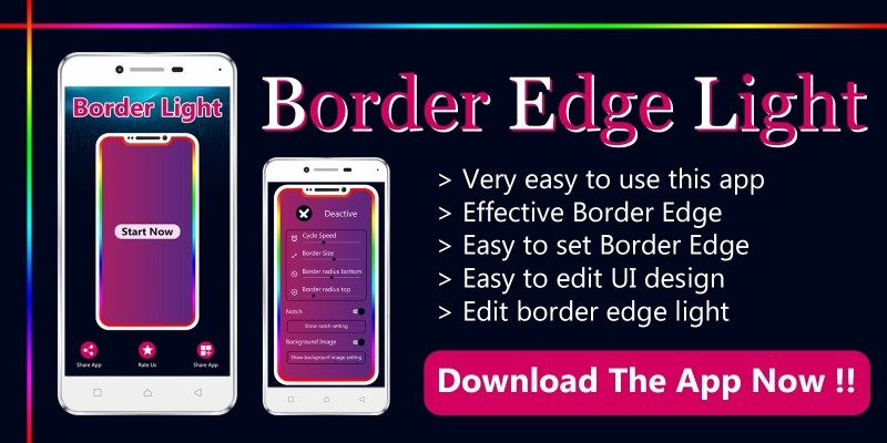 Edge Border light - Android App Template