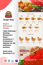 Multi-purpose Table Ordering Restaurant Template Screenshot 1