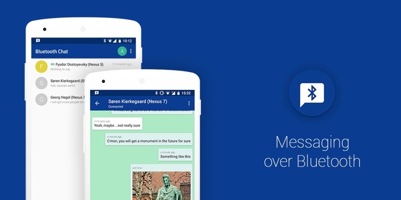 Bluetooth Chat Android App Template