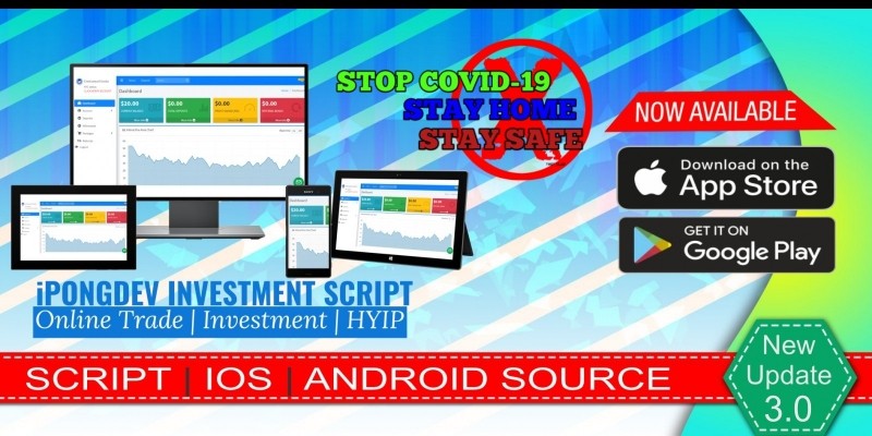 iPongdev Investment And Trading Script