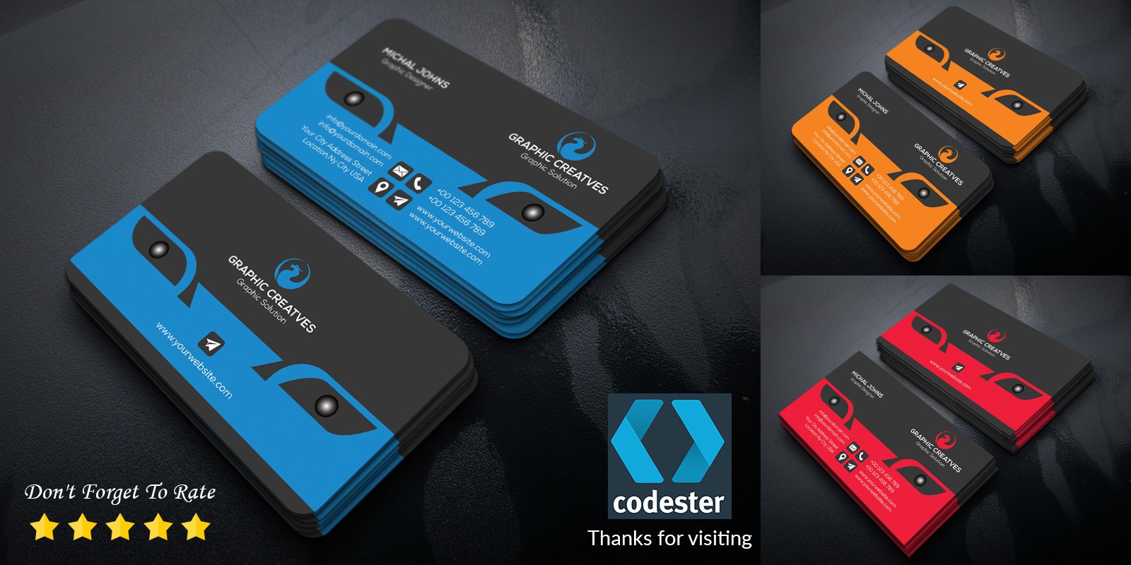Corporate Business Card Template