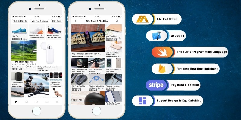 Build E-Market iOS App Template