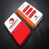 Vertical business card