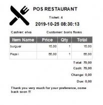 Point Of Sale - POS Restaurant - C# MySQL Screenshot 20