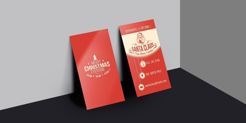 Santa Claus Business Card