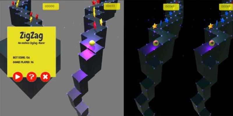 Zig Zag Racer - Unity Source Code