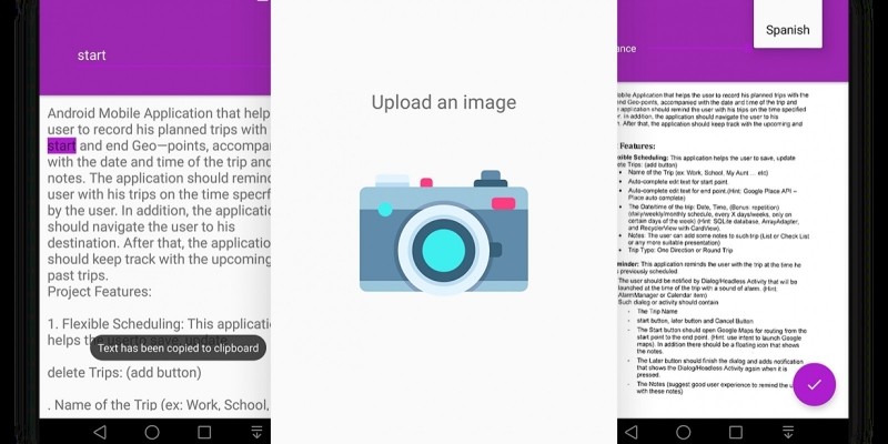 OCR Scanner - Image To Text Android App