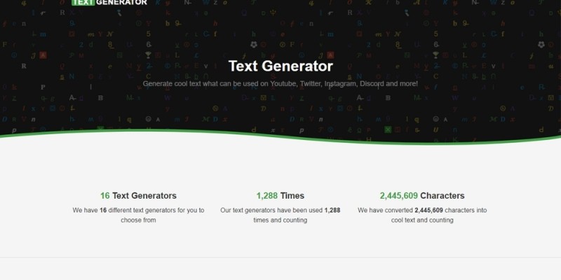 Text Generator - PHP Script