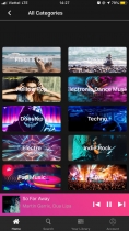 Music Streaming Android And iOS App Template Screenshot 3