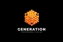 Generation 3D Abstract Hexagon Logo Screenshot 2