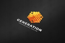 Generation 3D Abstract Hexagon Logo Screenshot 4