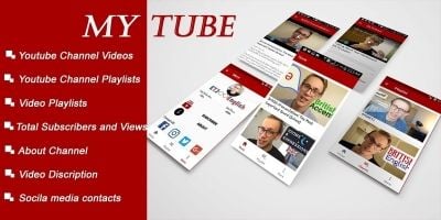 MyTube - Android App Template