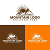 Adventure Mountain Logo Design Template